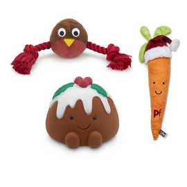 Petface Xmas Dog Toy Bundle