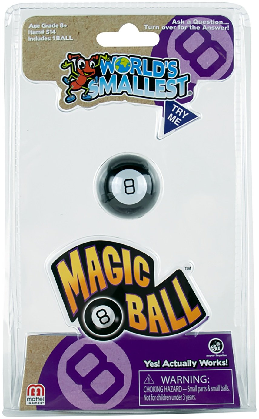 World's Smallest Magic 8 Ball