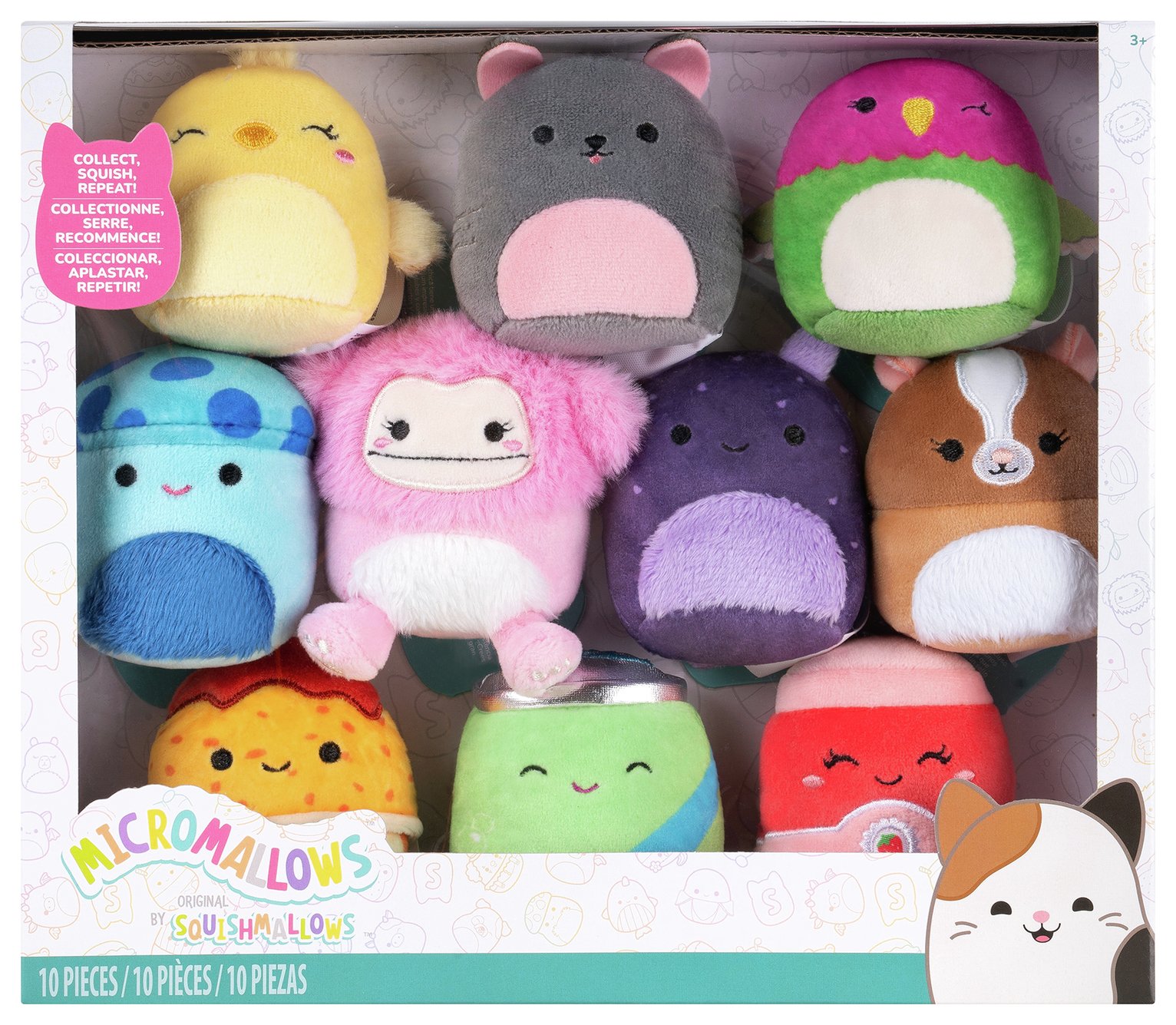 Squishmallows Original Micromallows Plush 10-Pack