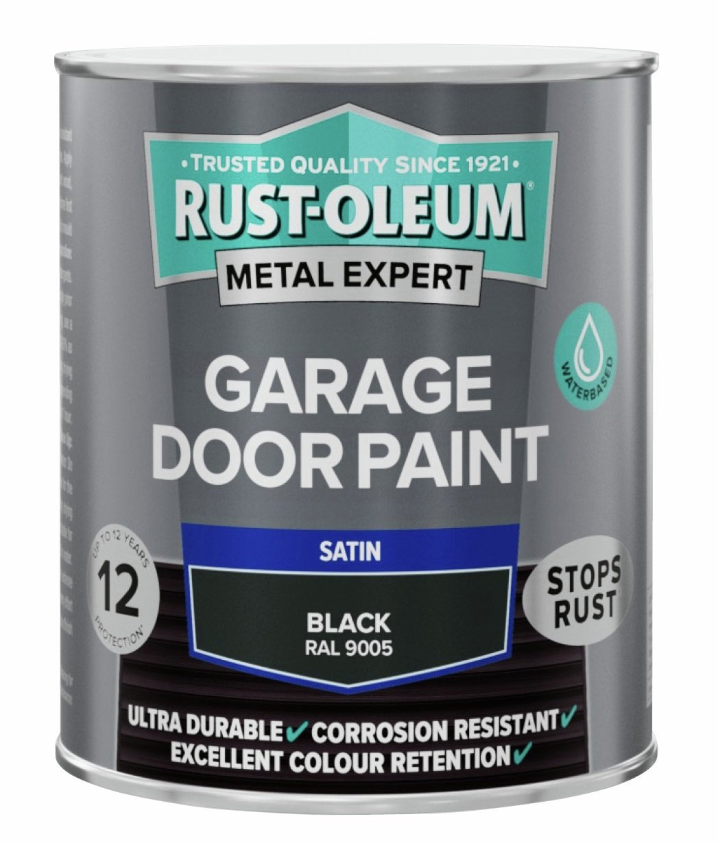 Rust-Oleum Metal Expert Satin Paint 750ml - Black
