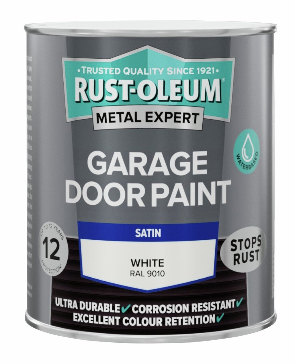 Rust-Oleum Garage Door Satin Paint 750ml - White