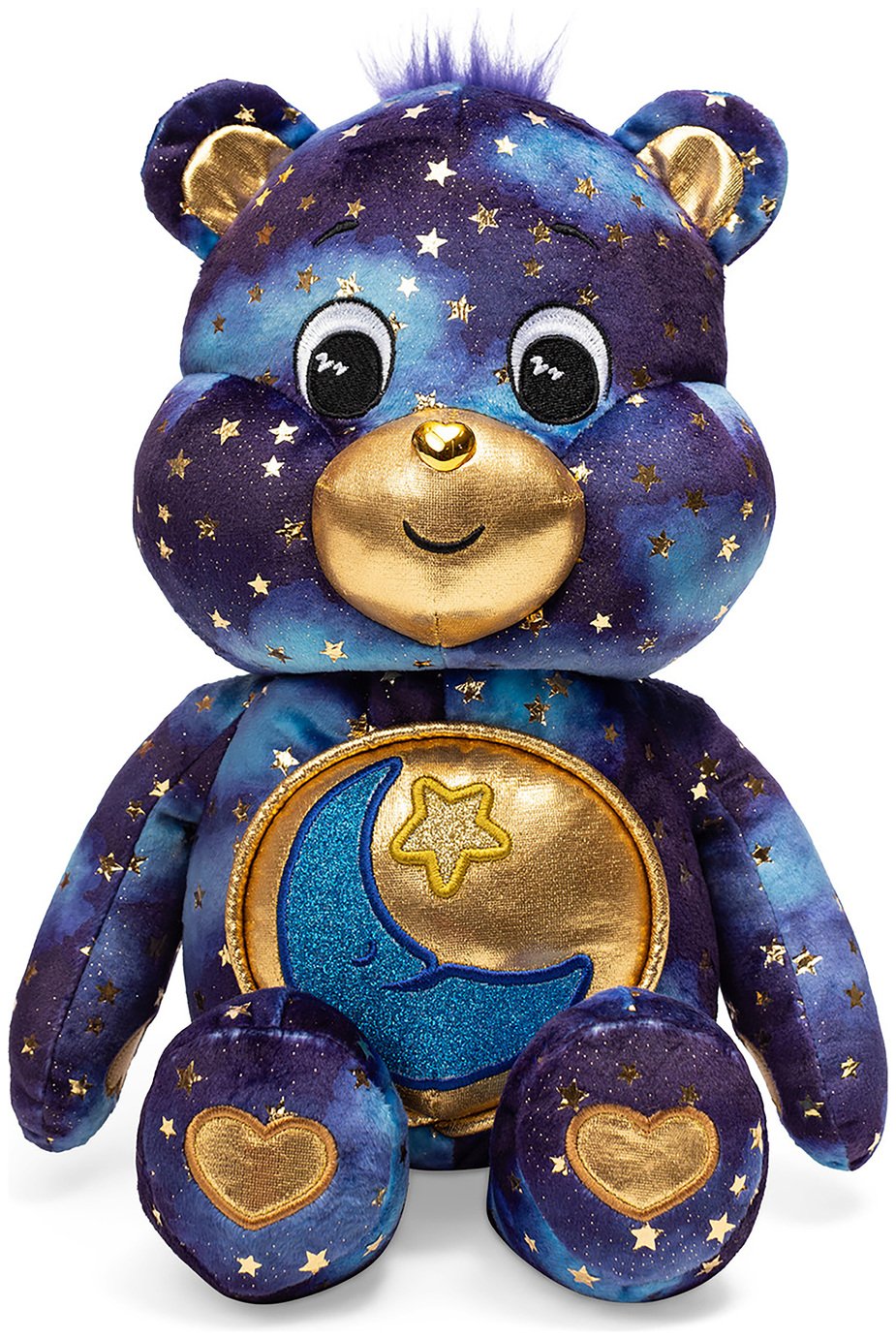 Basic Fun Care Bears Glowing Belly Bedtime Bear Soft Toy