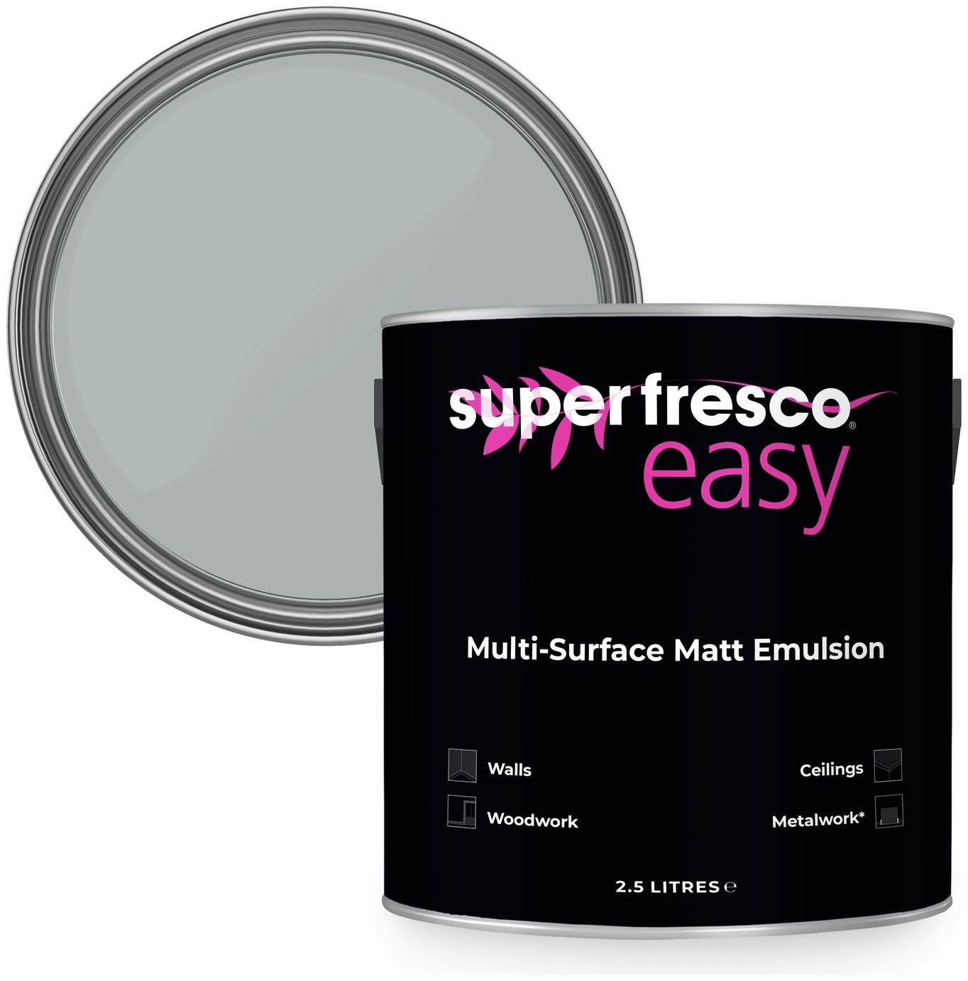 Superfresco Easy Multi-Surface Paint 2.5L - Chase The Clouds