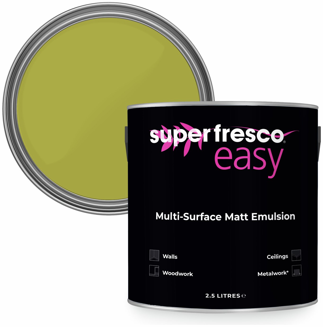 Superfresco Easy Multi-Surface Paint 2.5L - Hello Sunshine