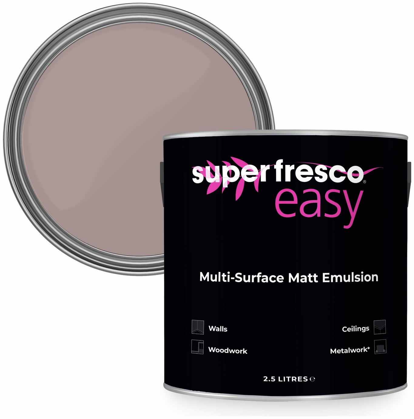Superfresco Easy Multi-Surface Paint 2.5L - Love You More