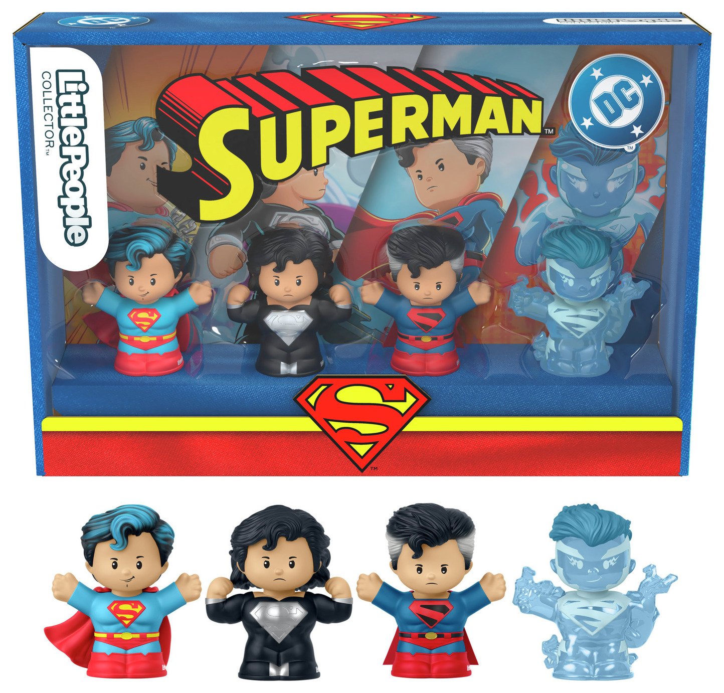 Little People Collector Superman Through the Ages Set