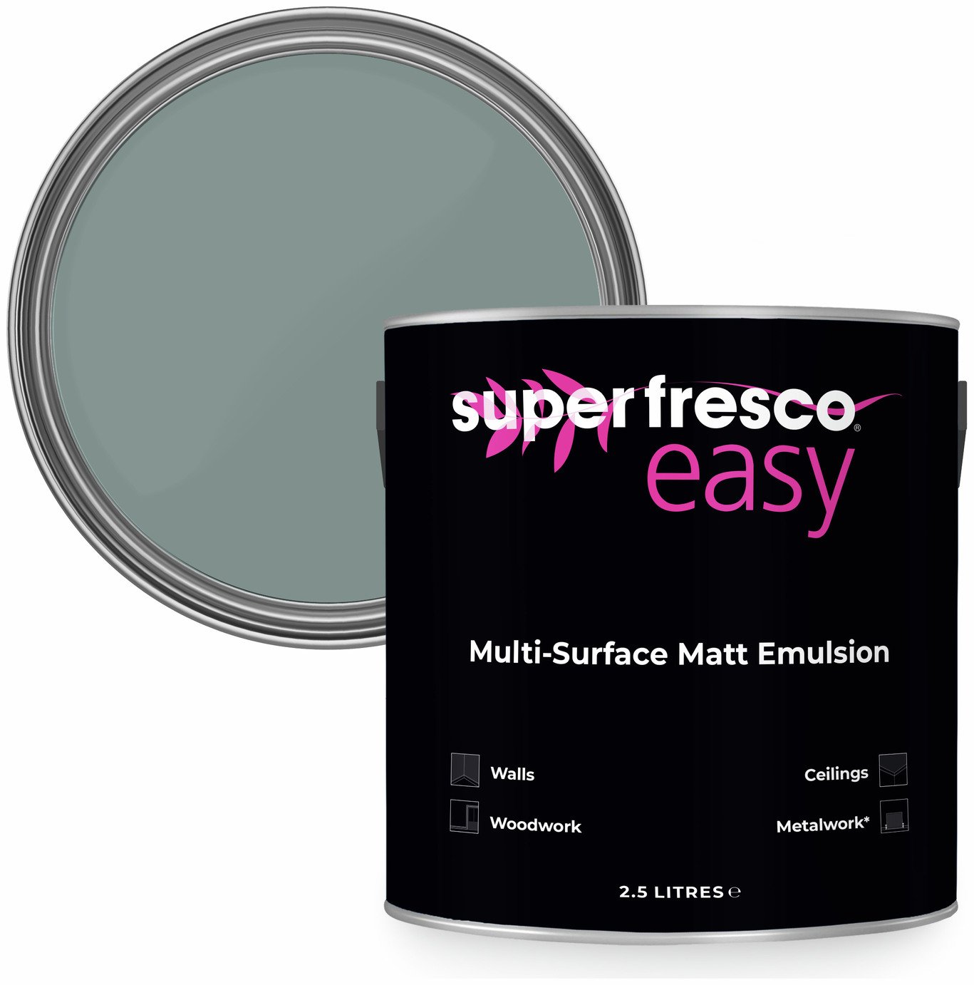 Superfresco Easy Multi-Surface Matt Paint 2.5L - Vacay Mode