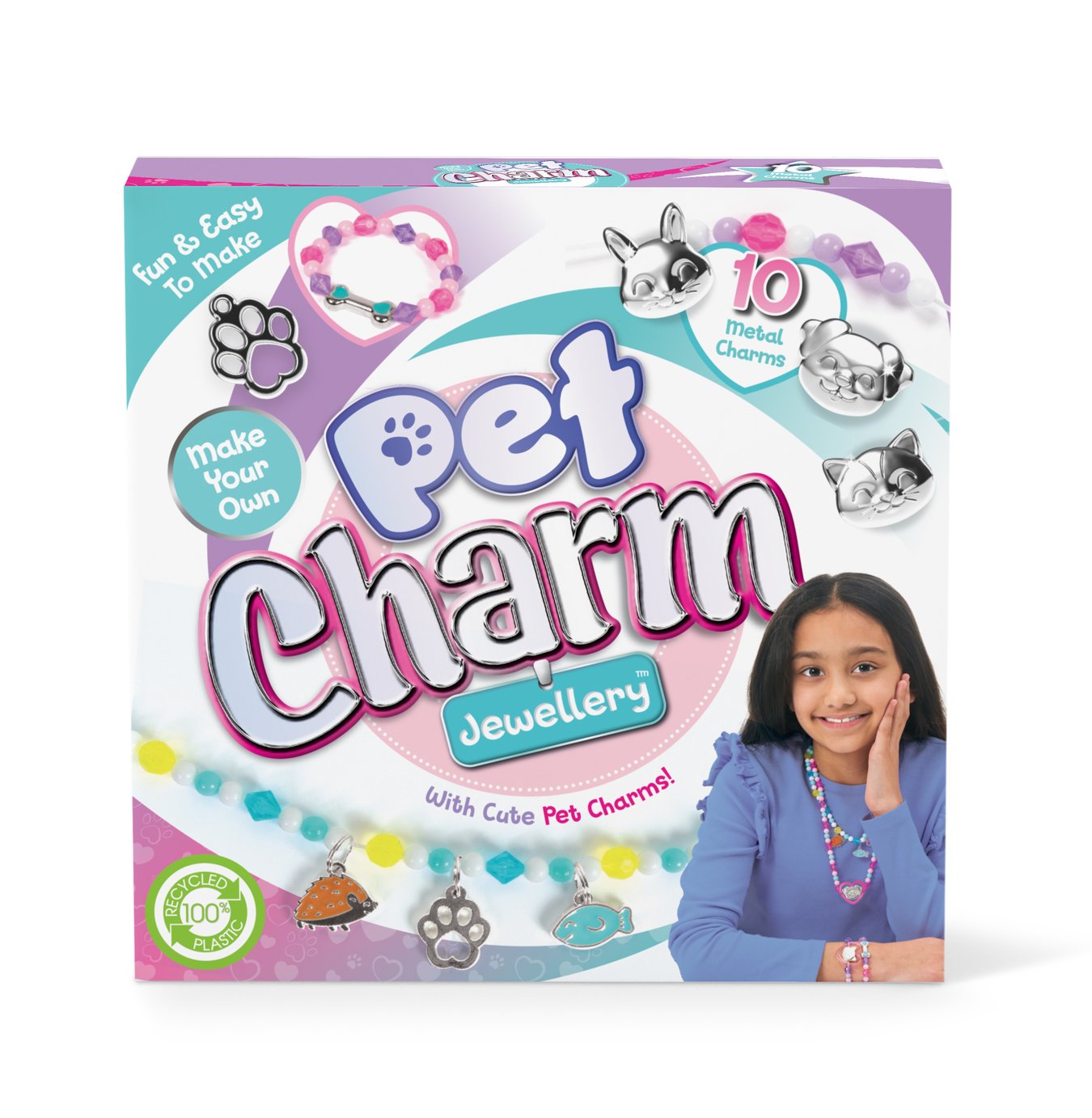 Charm Jewellery Pet Bracelets And Necklaces Set 
