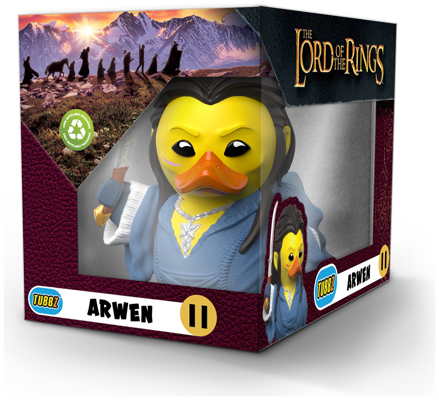 Tubbz Lord of the Rings Arwen Rubber Duck Boxed Edition