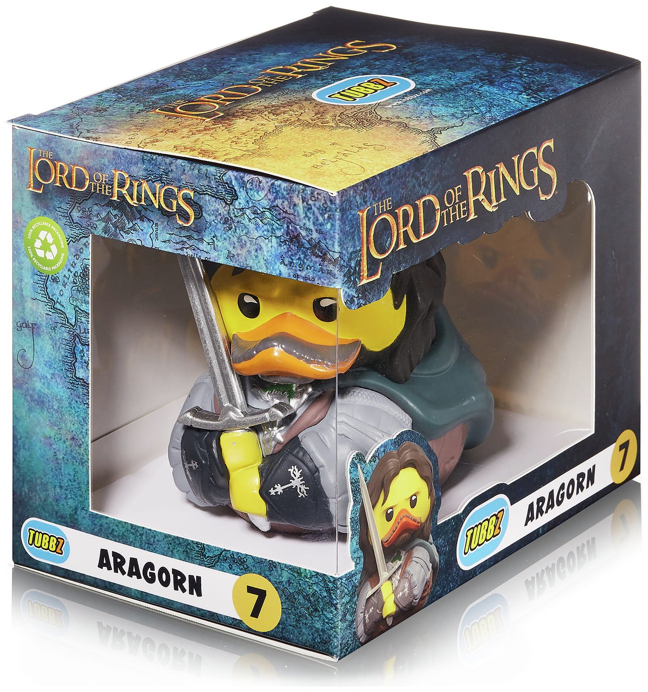 Tubbz Lord of the Rings Aragorn Rubber Duck Boxed Edition