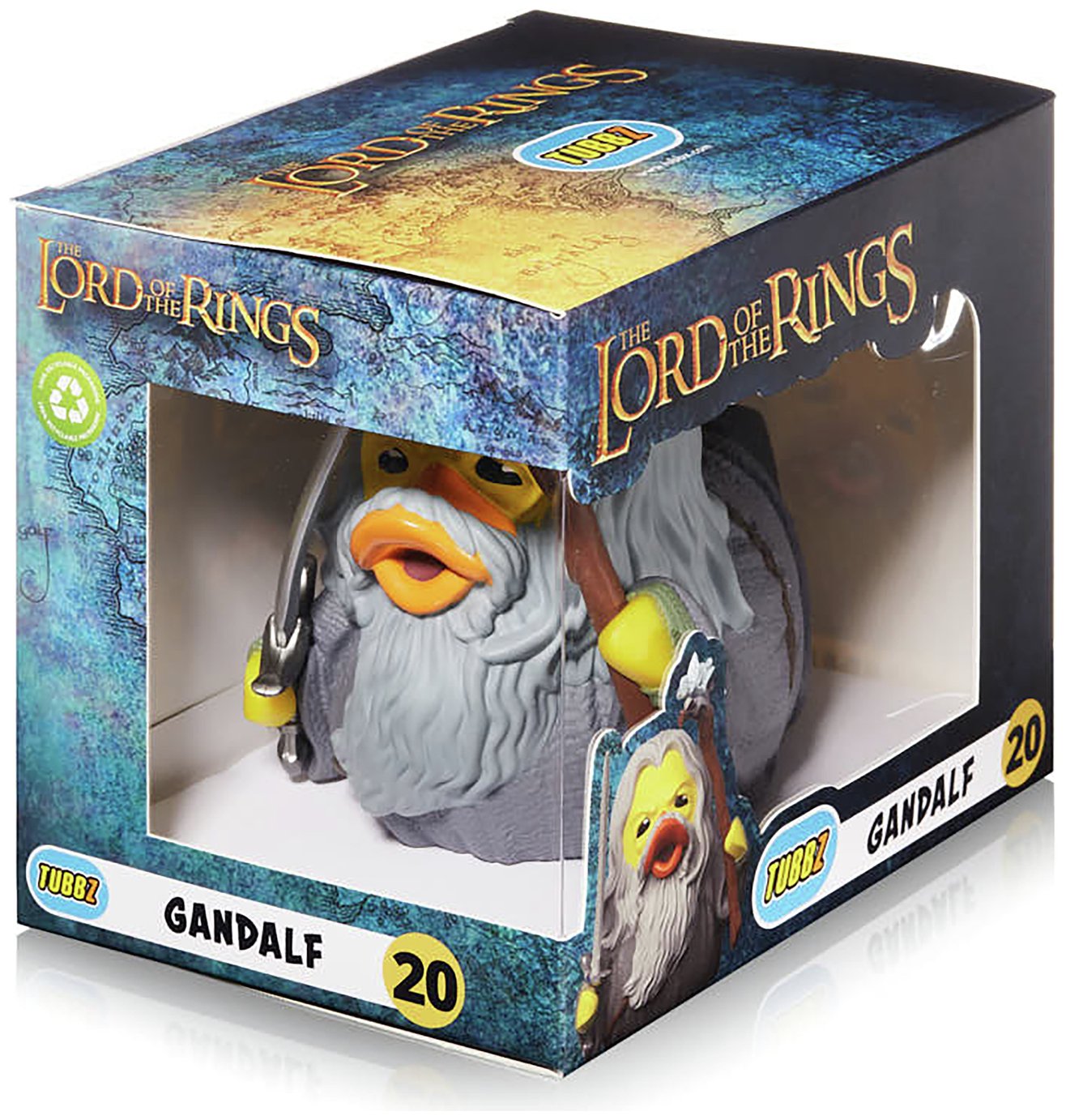 Tubbz Lord of the Rings Gandalf Rubber Duck Boxed Edition