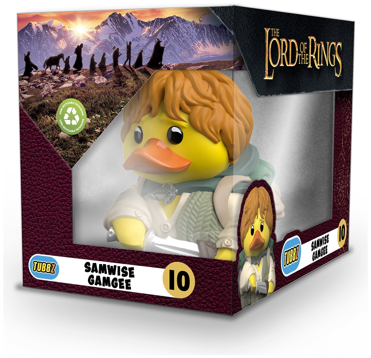 Tubbz Lord of the Rings Samwise Gamgee Rubber Duck Boxed