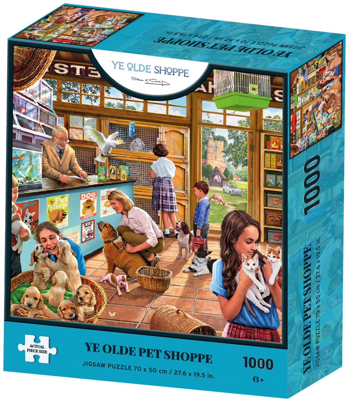 Kidicraft Ye Olde Shoppe Pet Shoppe 1000 Pieces Puzzle