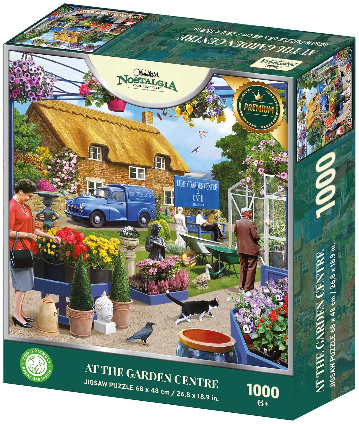 Kidicraft Nostalgia At The Garden Centre 1000 Pieces Puzzle