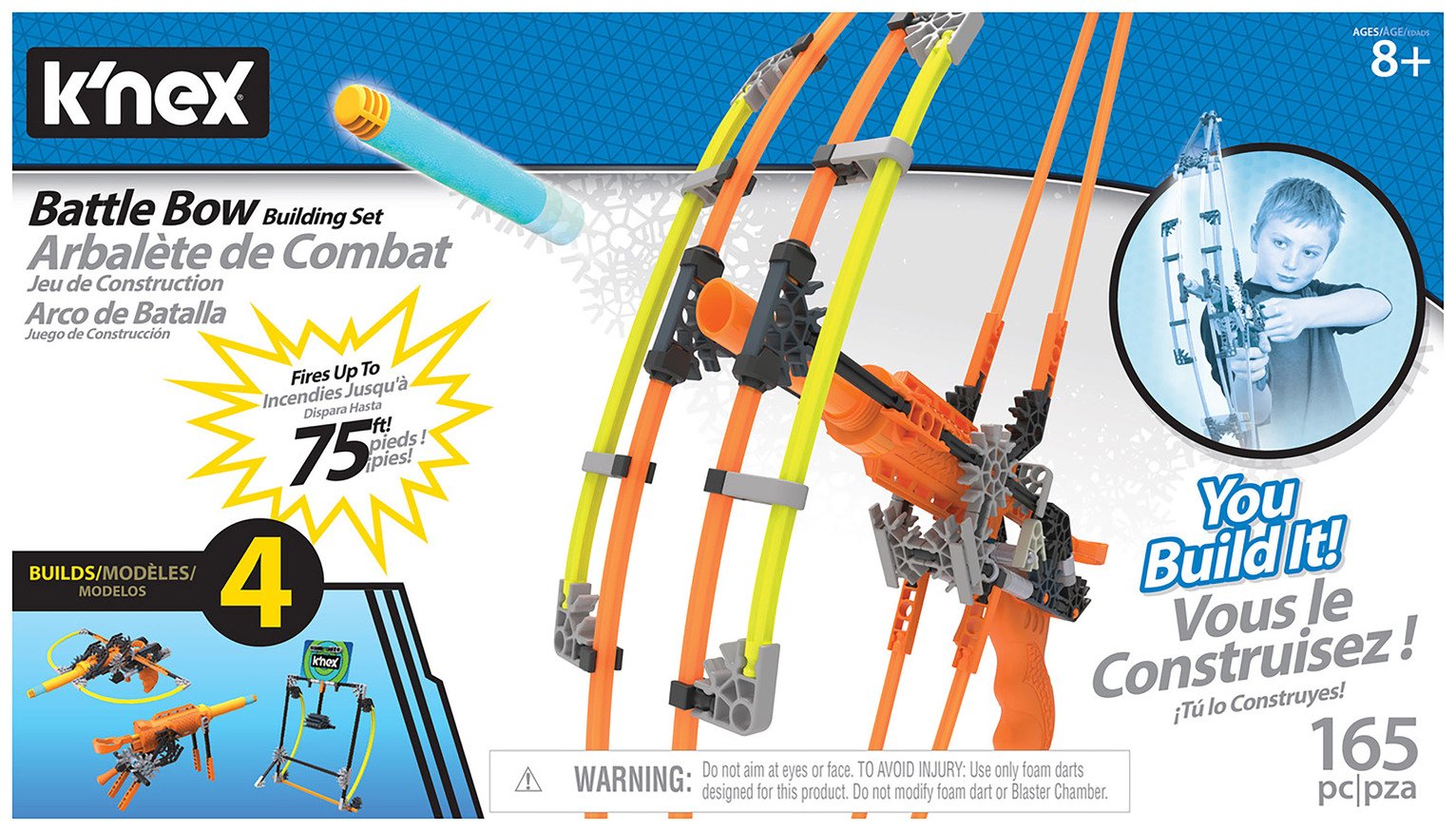 K'nex K-Force Battle Bow Building Set