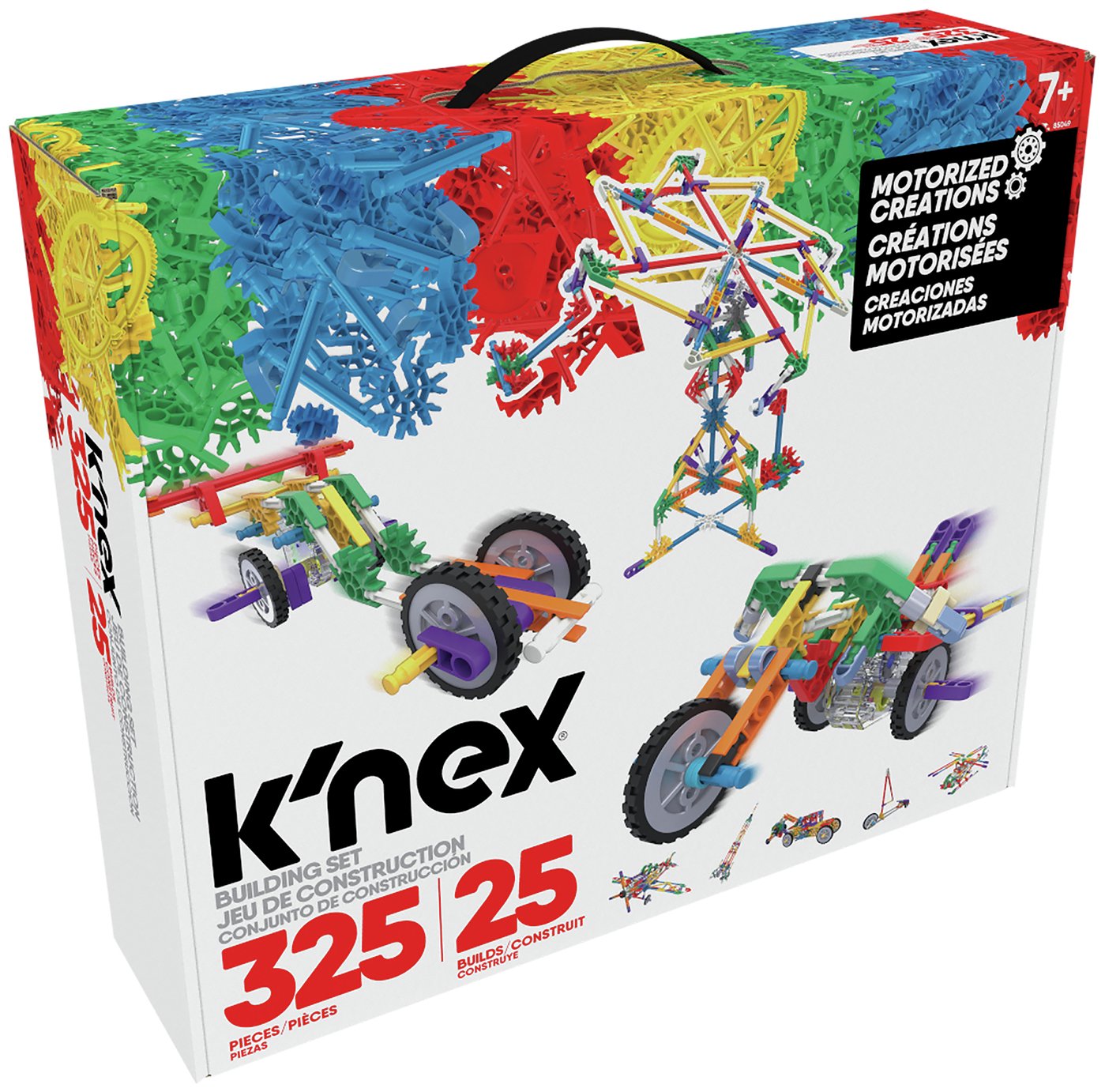 K'nex Classic Motorized Creations 25 Model Building Set
