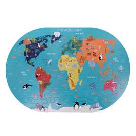 Chad Valley World Map Jigsaw Puzzle