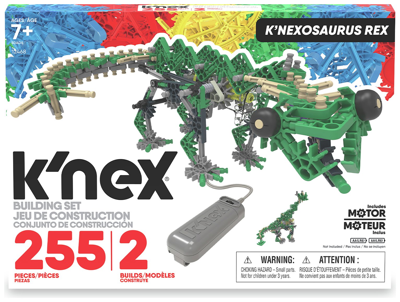 K'nex K'nexosaurus Rex 2 Model Building Set