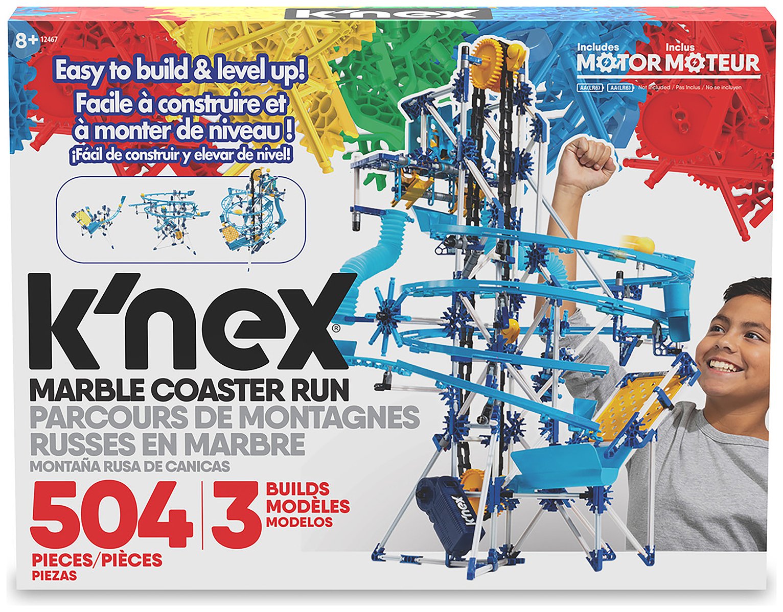 K'nex Marble Coaster Run 3 Model Building Set