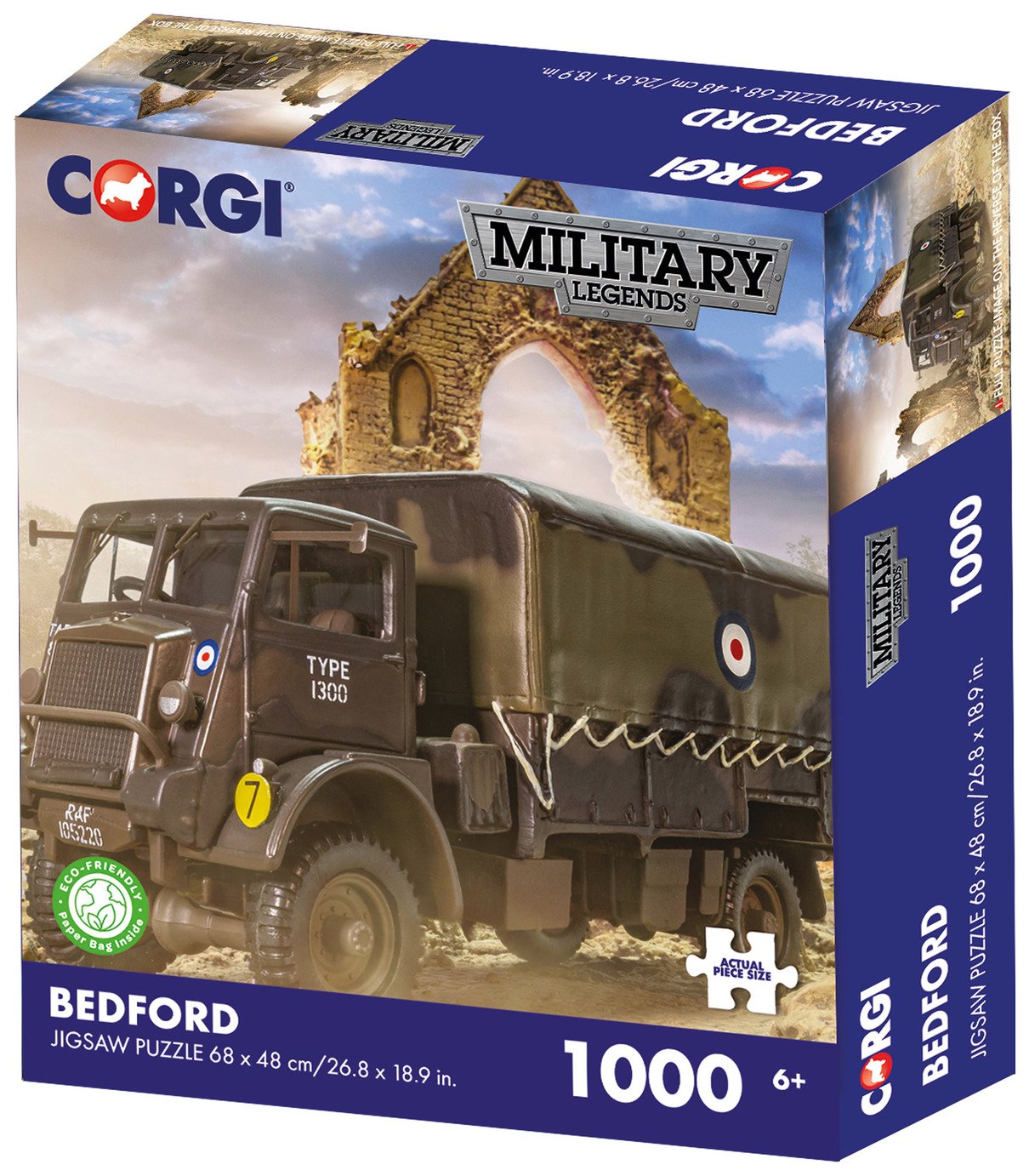 Kidicraft Corgi Bedford 1000 Pieces Puzzle