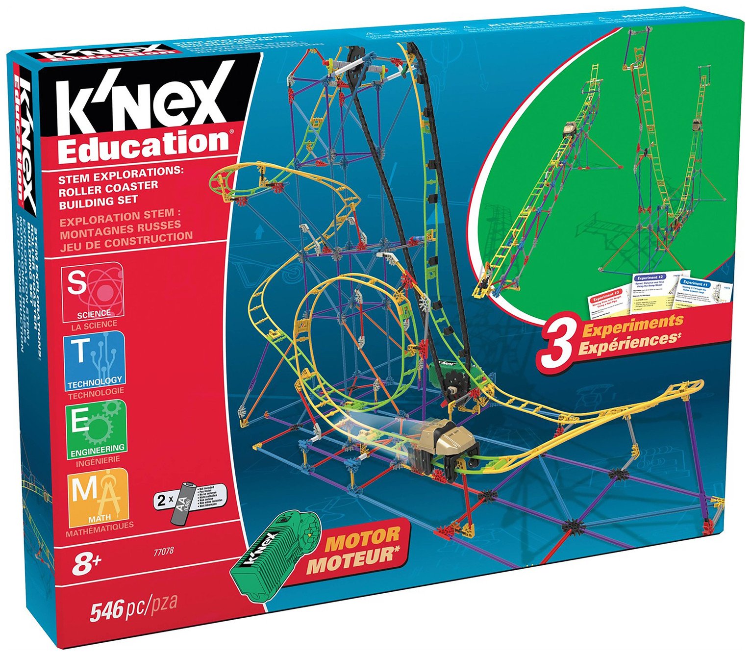 K'nex STEM Explorations Roller Coaster Building Set