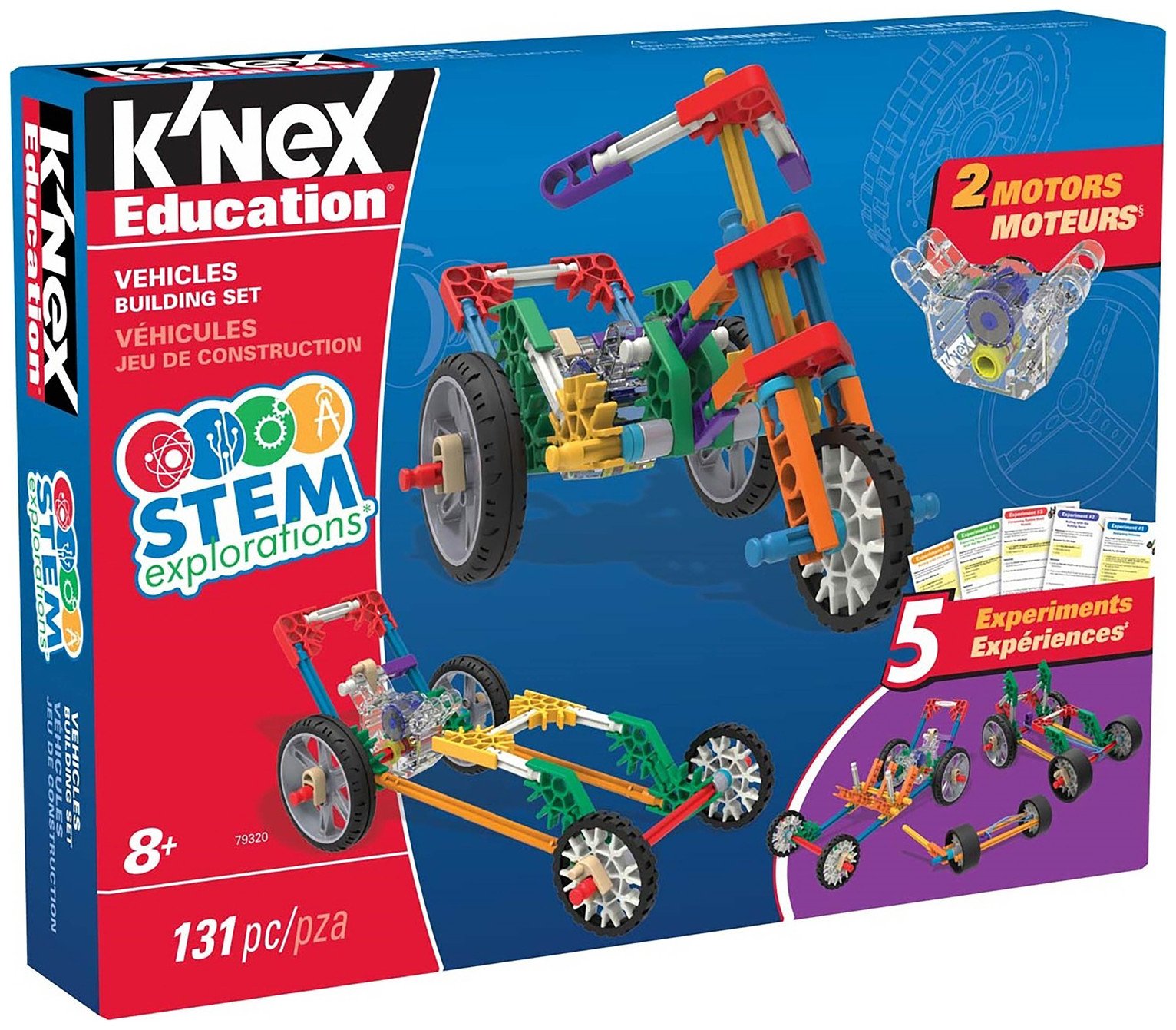 K'nex STEM Explorations Vehicles Building Set