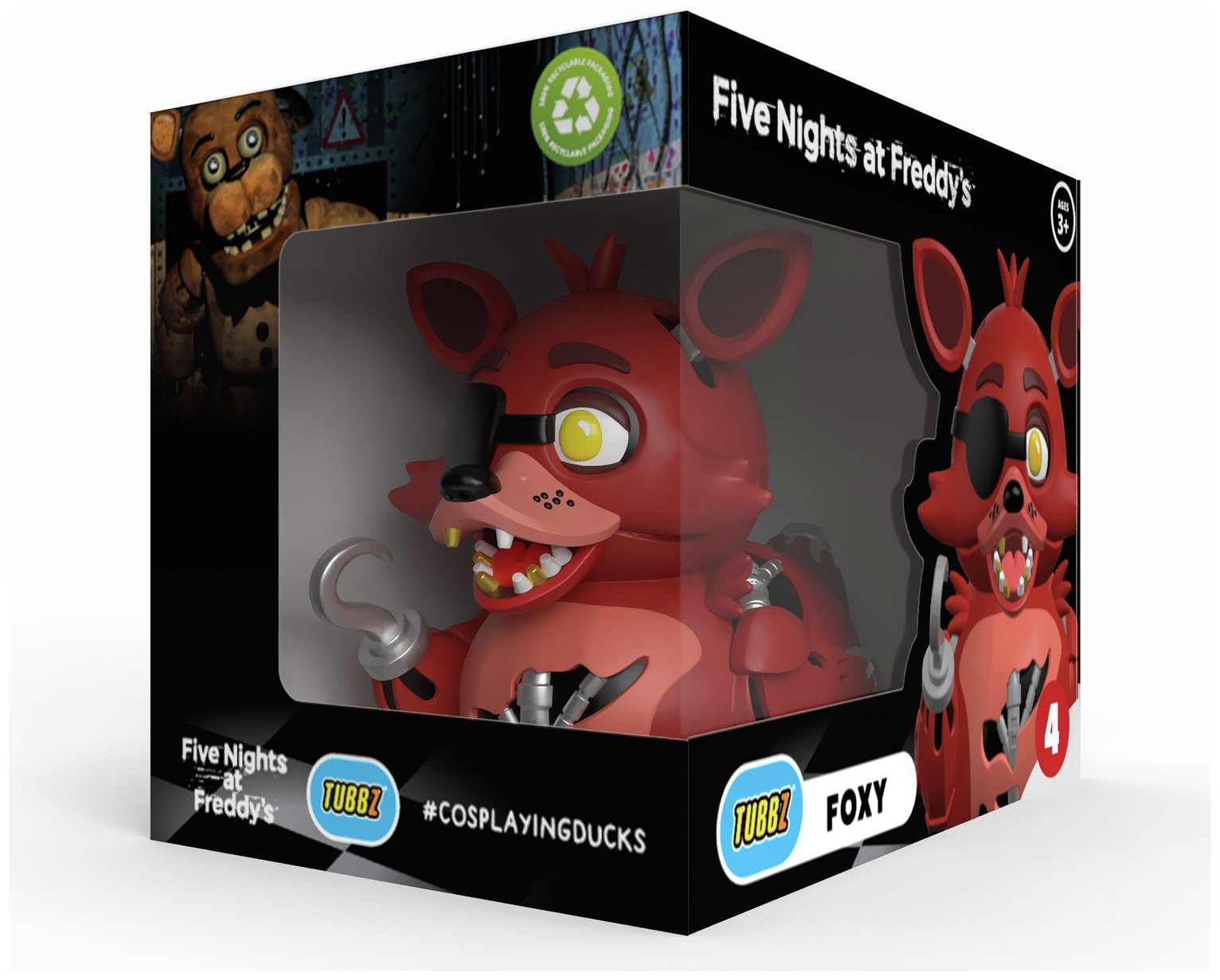 Tubbz Five Nights At Freddy's Foxy Rubber Duck Boxed Edition