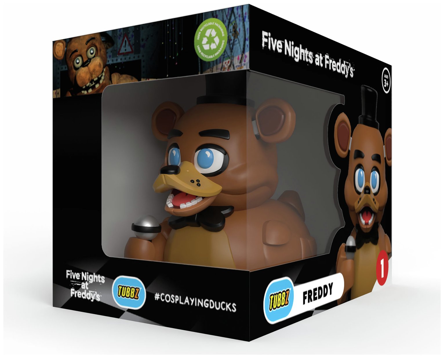 Tubbz Five Nights At Freddys Freddy Rubber Duck Boxed
