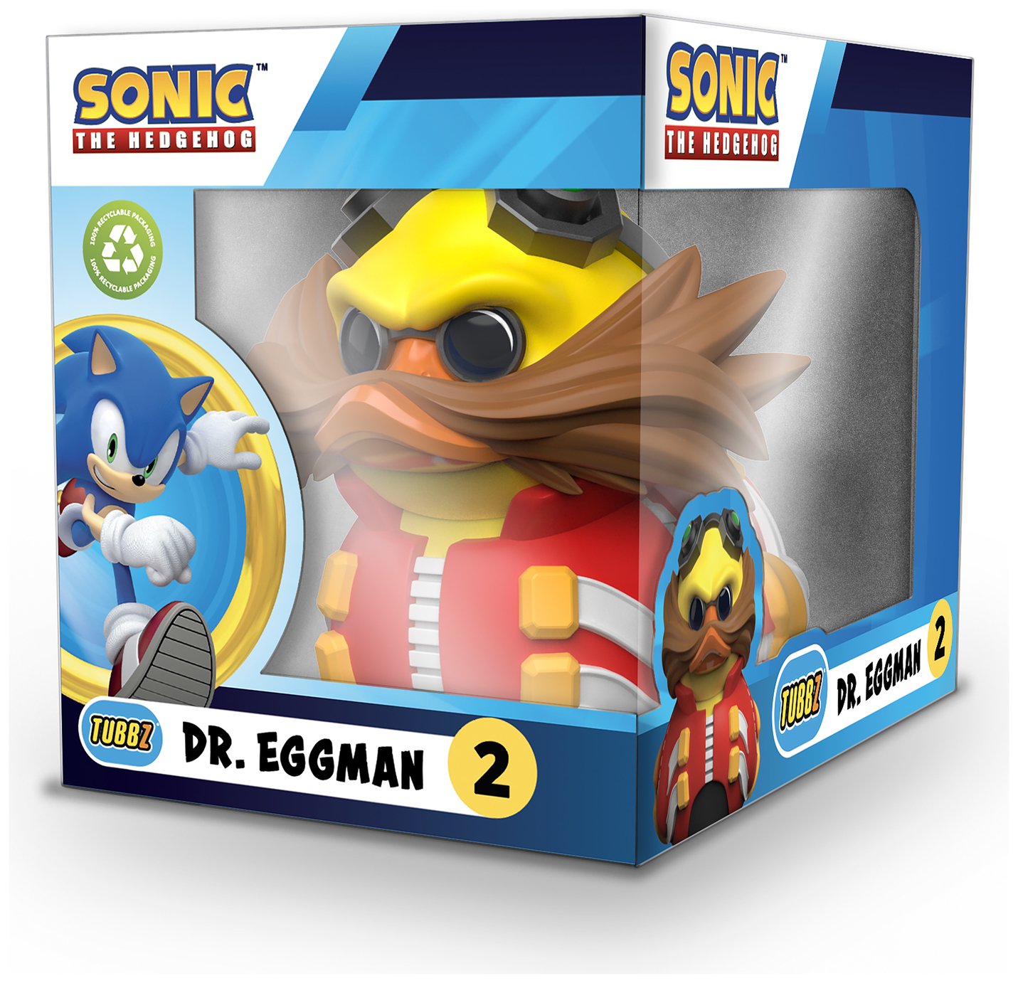 Tubbz Sonic The Hedgehog Dr Eggman Rubber Duck Boxed Edition