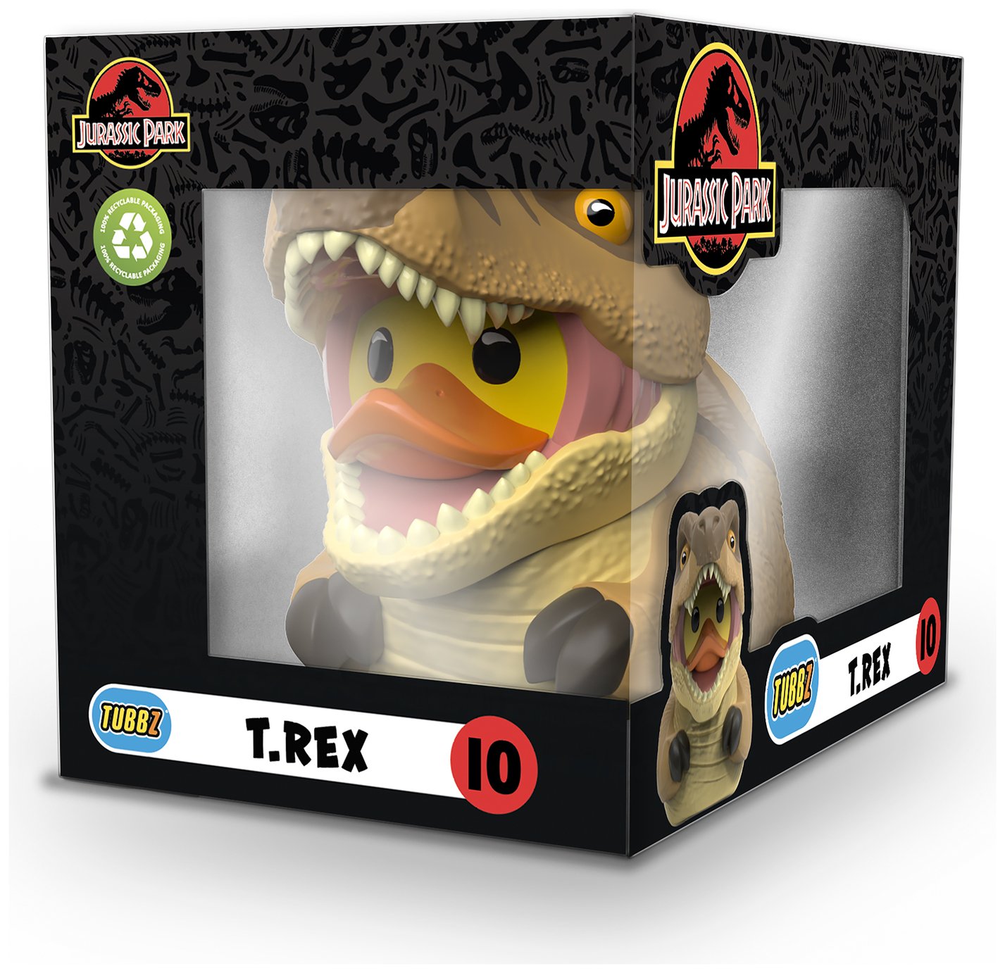 Tubbz Jurassic Park T-Rex Rubber Duck Boxed Edition