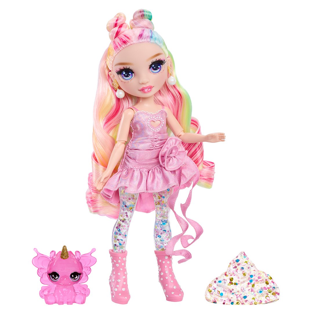 Rainbow High Shimmers With 11Inch Bella Slime Doll