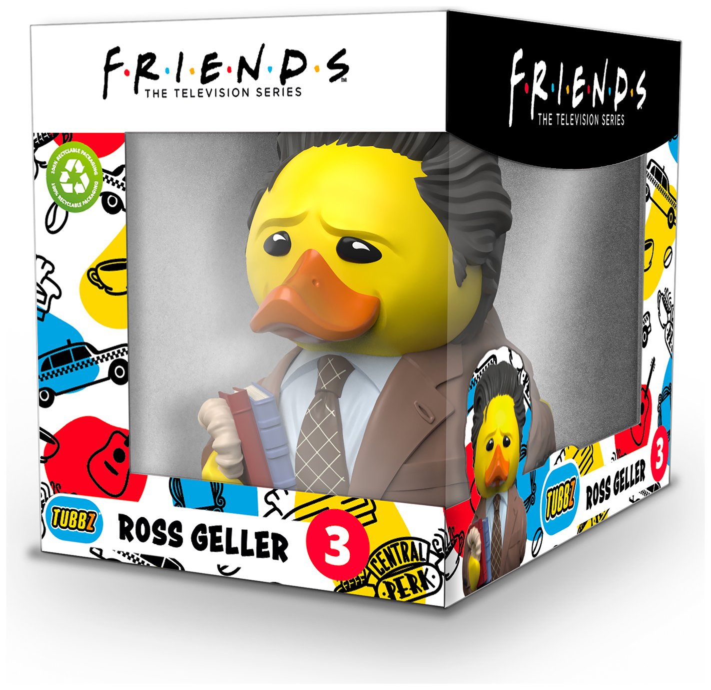 Tubbz Friends Ross Geller Rubber Duck Boxed Edition