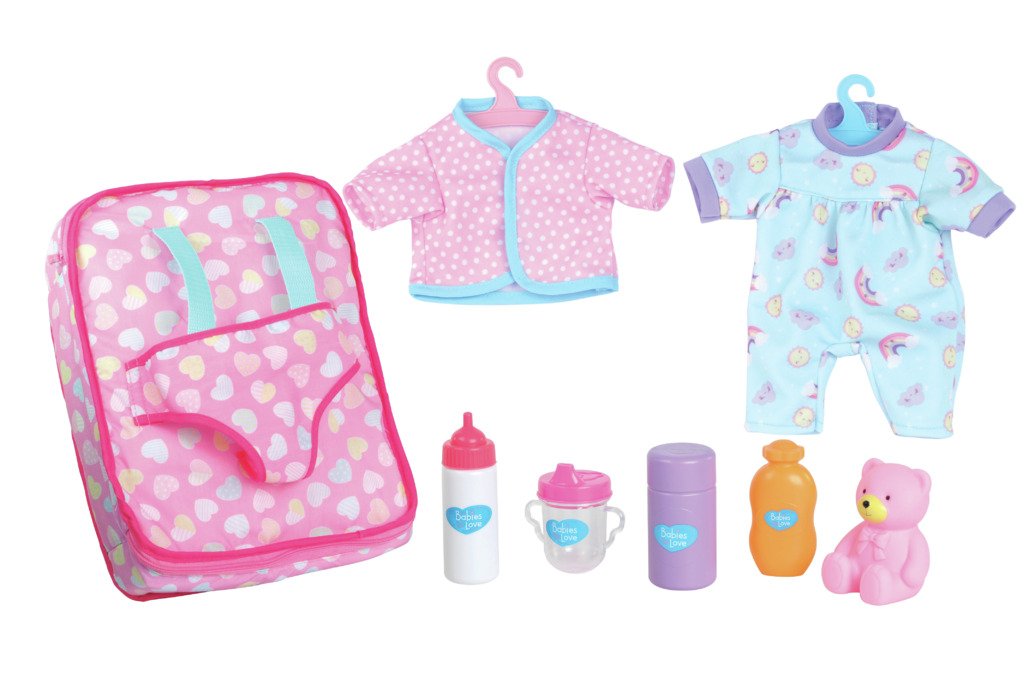 argos baby doll set