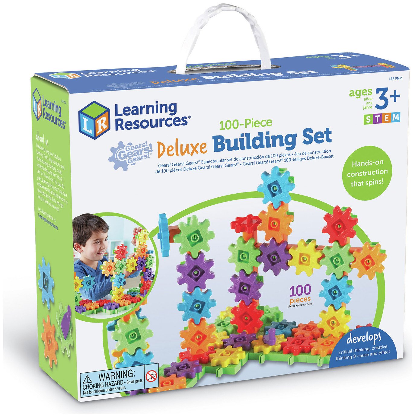 Learning Resources Gears Deluxe Building Set