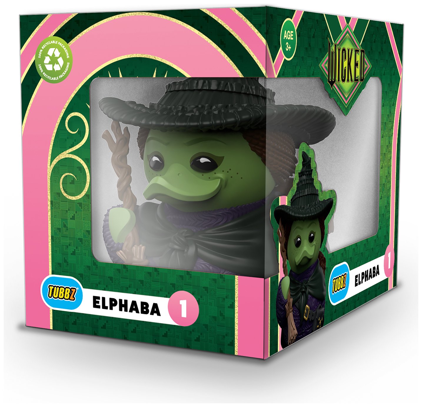 Tubbz Wicked Elphaba Thropp Rubber Duck Boxed Edition