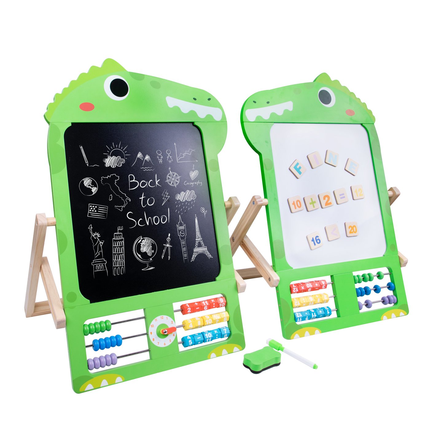 Chad Valley 2-in-1 Chalkboard & Whiteboard Abacus