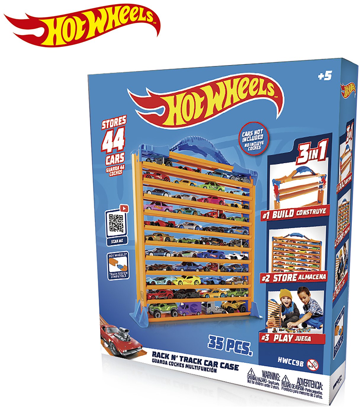 Hot Wheels Rack And Track Car Case