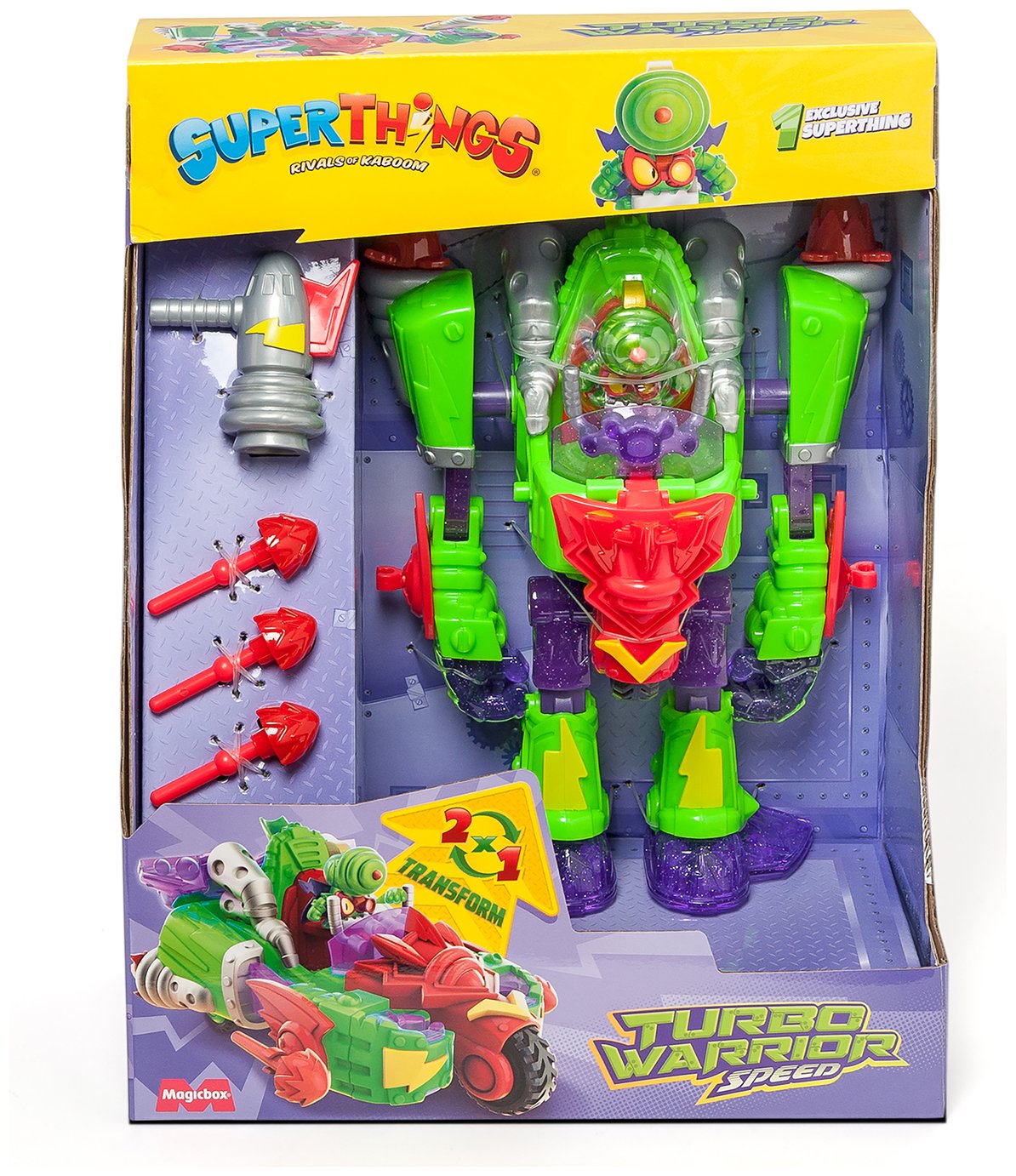 SuperThings Turbo Warrior Speed Robot
