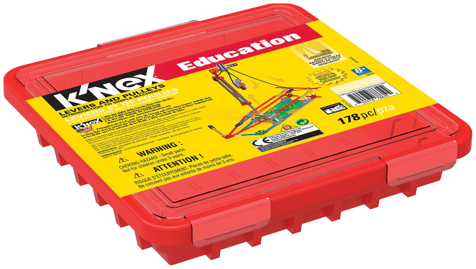 K'nex STEM Intro to Simple Machines Levers and Pulleys Set