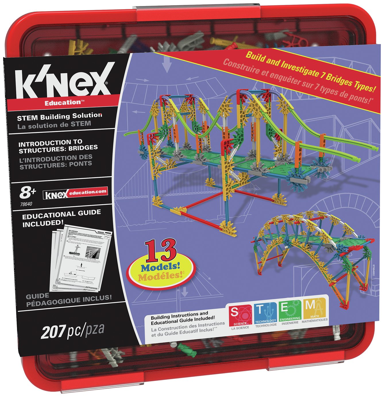 K'nex STEM Intro to Structures Bridges Set