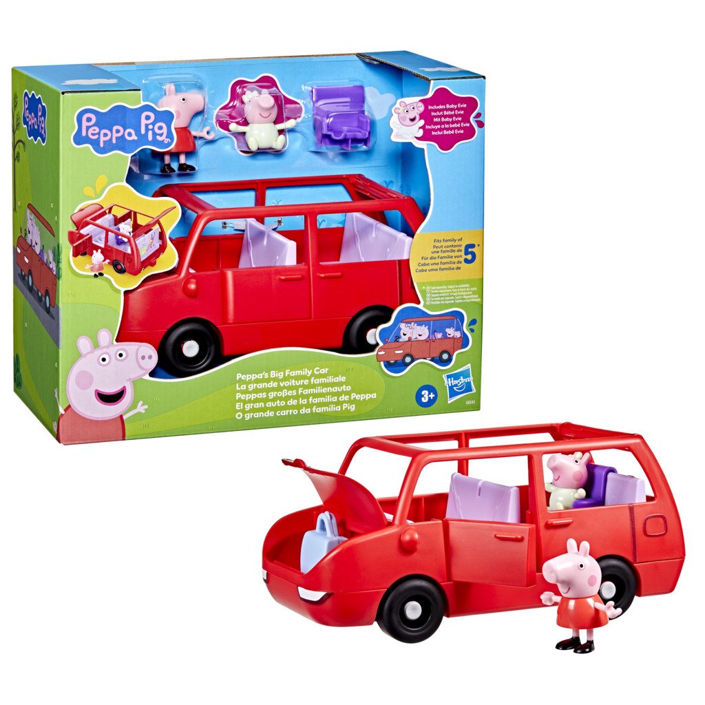 Peppa Pig Family Red Car