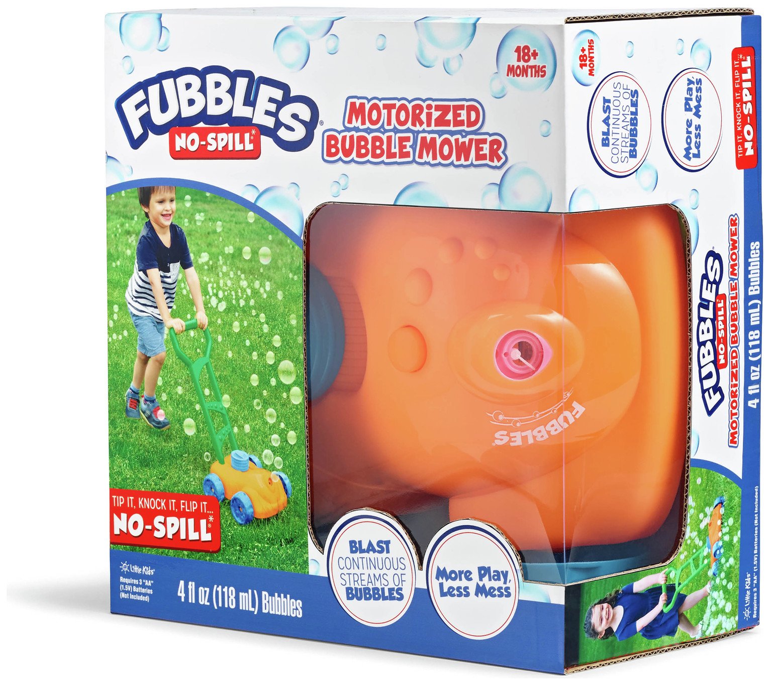 Fubbles No Spill Motorised Bubble Mower