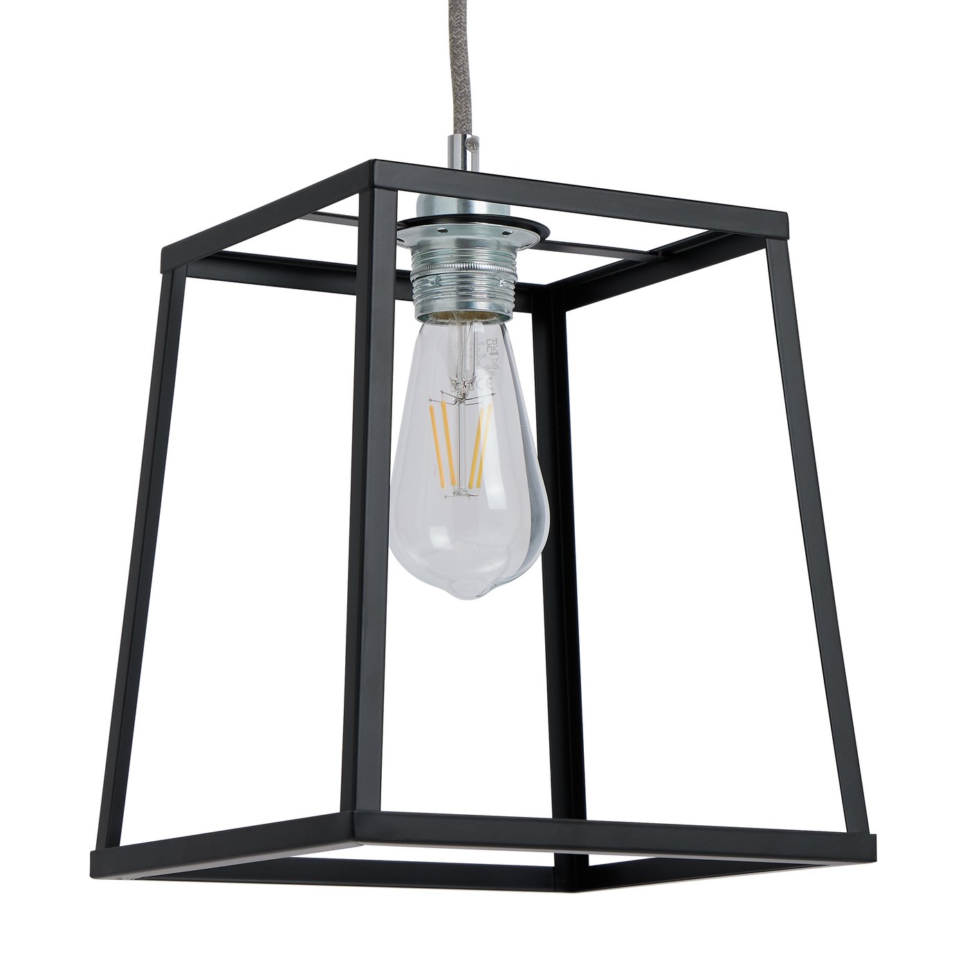 Argos Home Carriage Metal Easy Fit Lampshade - 22cm