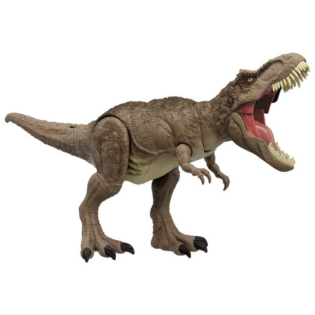 Buy Jurassic World Attack Tyrannosaurus Rex Dinosaur Figure Playsets and figures Argos