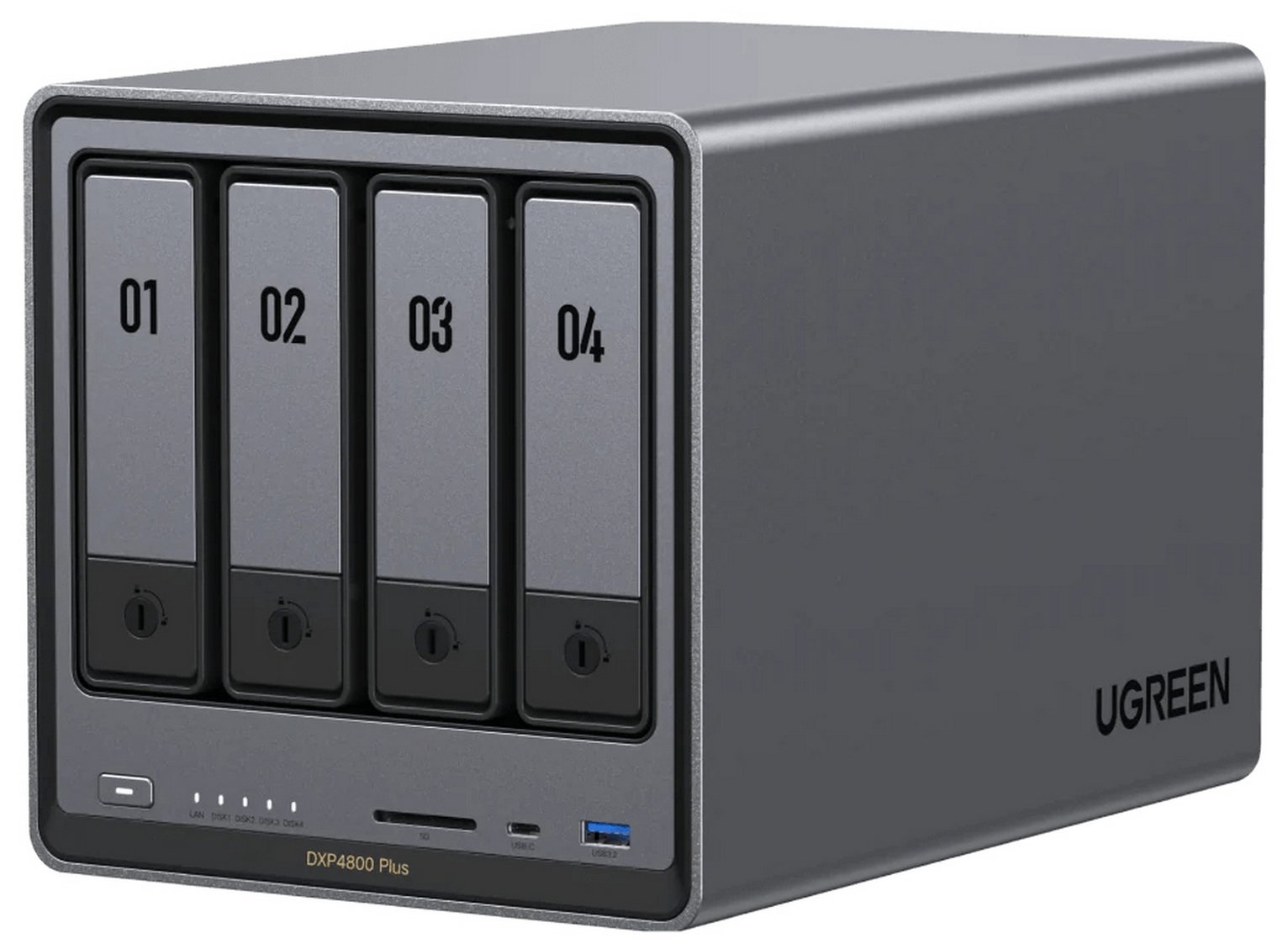UGREEN NAS DX4800 Plus 4-Bay 10GbE Diskless