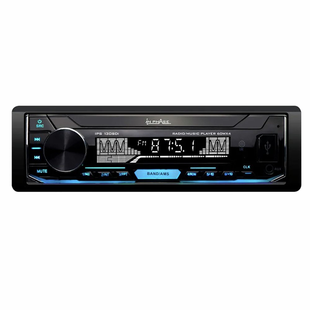 In Phase IPS130SDI Mechless Car Stereo
