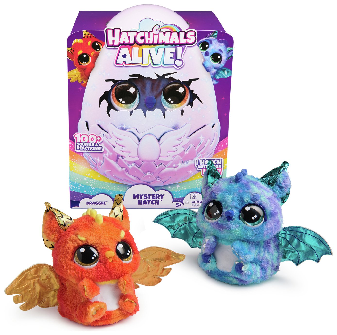 Hatchimals Alive Mystery Hatch Draggle Electronic Pet