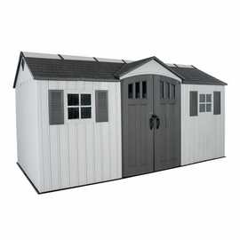 Lifetime 15 x 8ft Outdoor Storage Shed