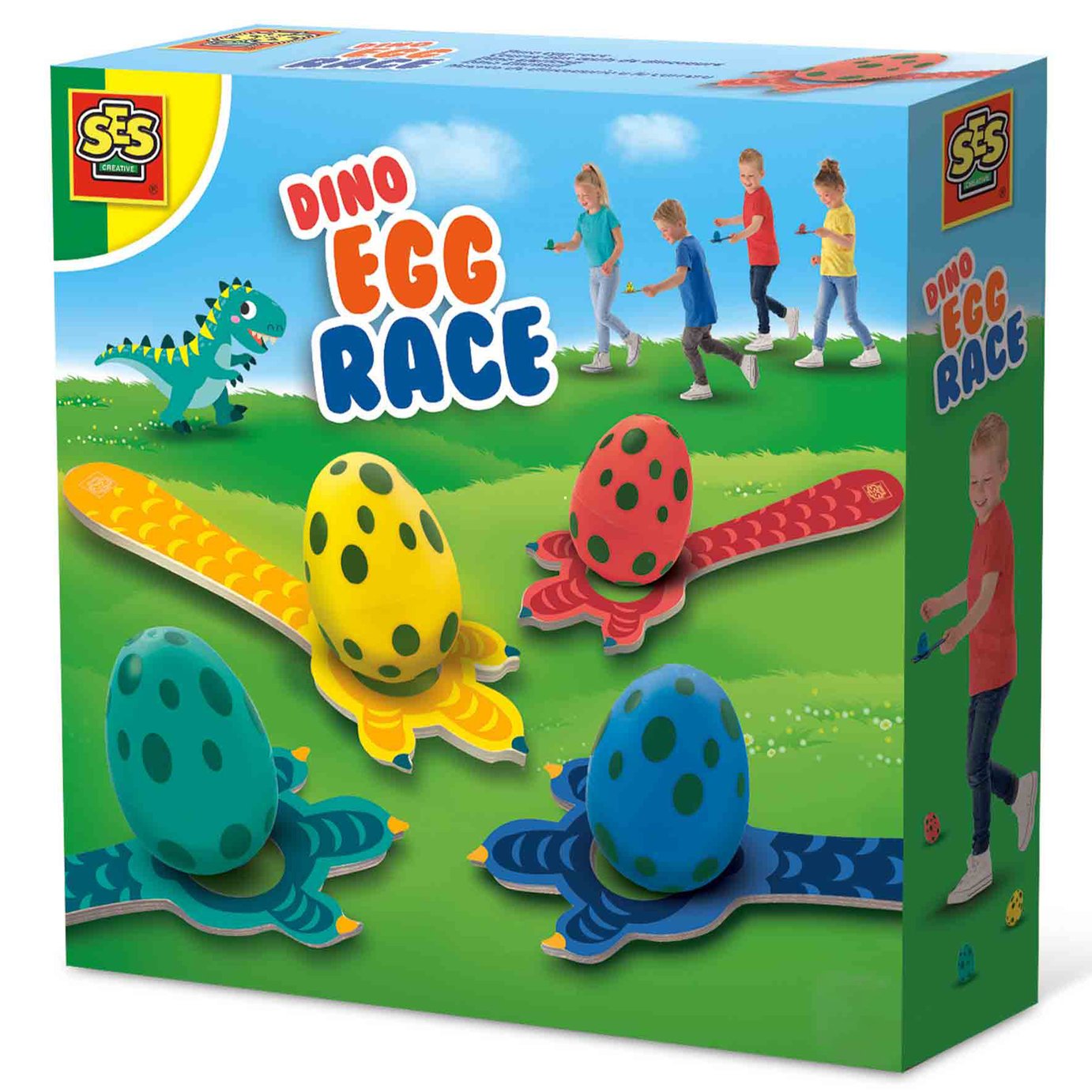SES Creative Dino Egg Race