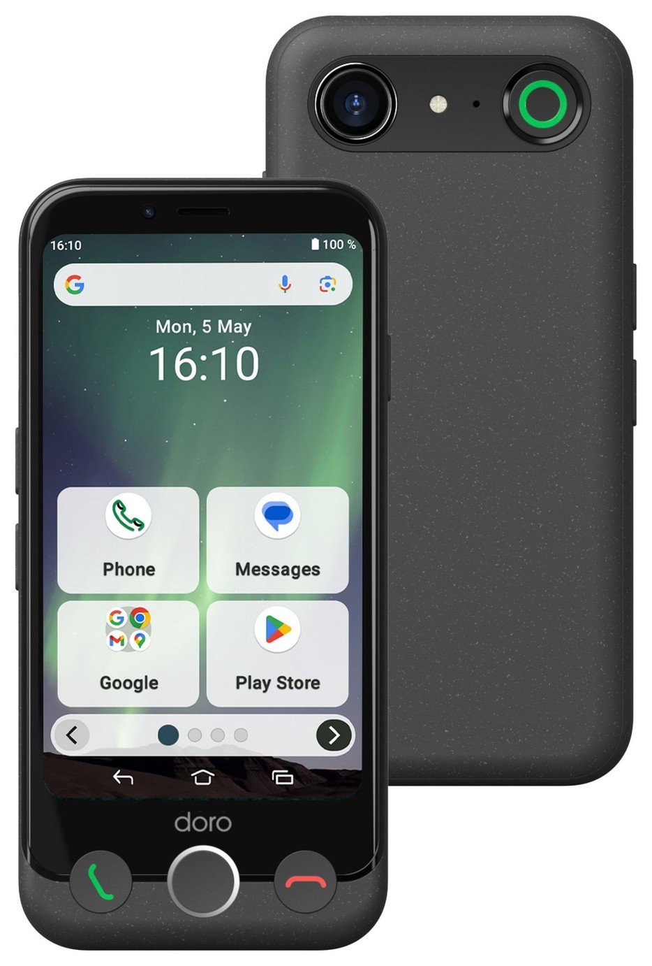 SIM Free Doro Aurora A10 64GB Mobile Phone - Graphite